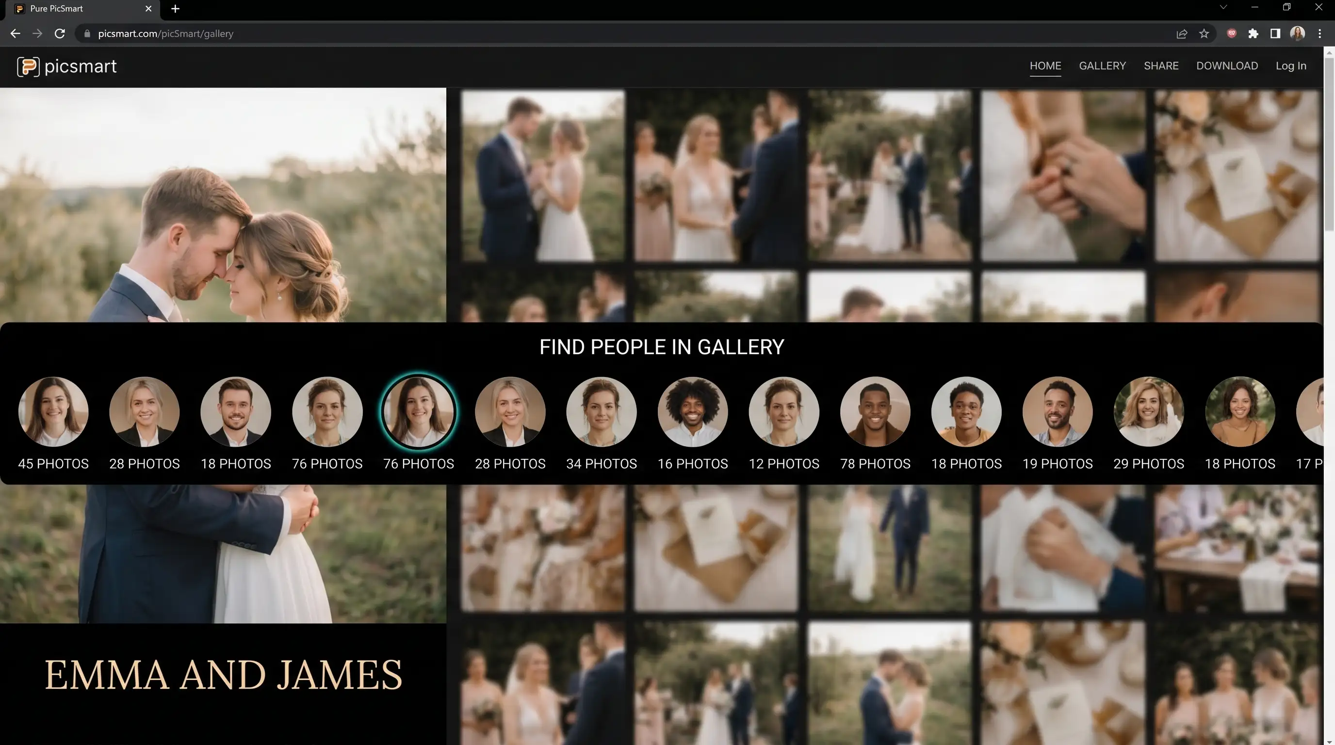 Face albums — AI
